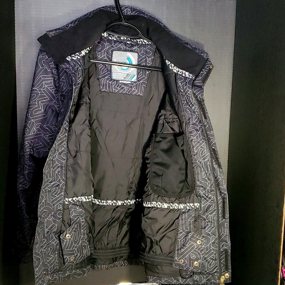 Rip Curl Kids Black Ski/Snowboarding Jacket - Size Large/XL - Picture 5 of 15